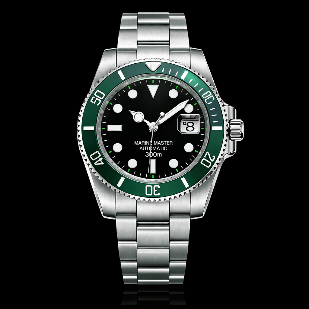 Seikmariner Steel Black Green