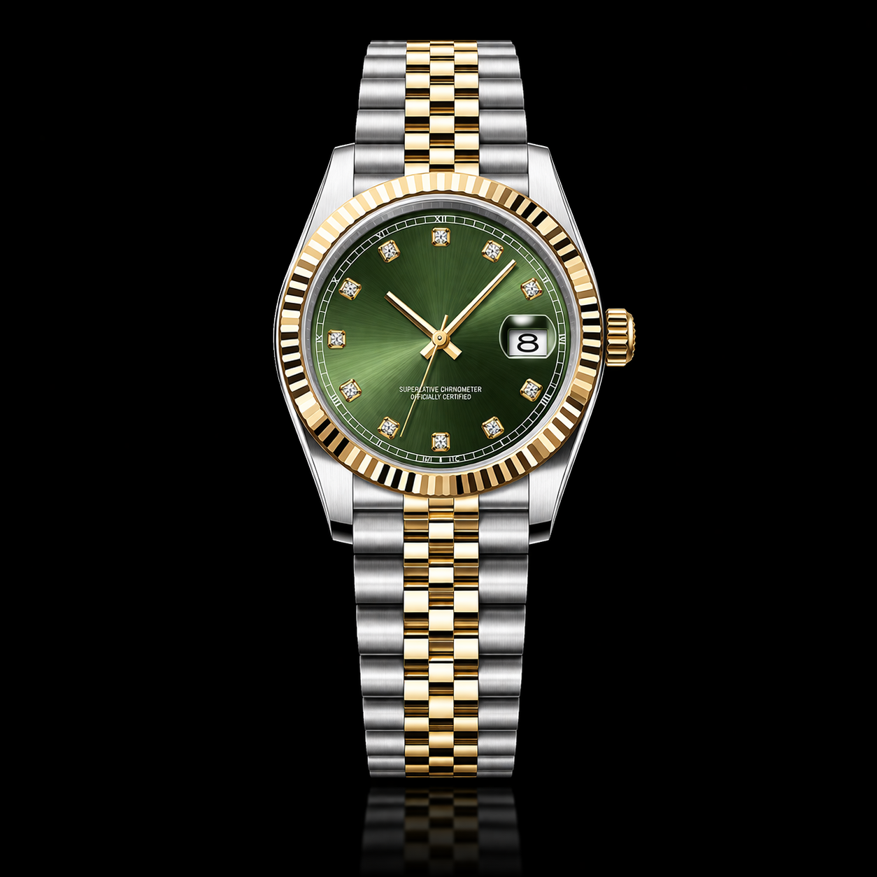 Ladyko Olive Gold Diamond