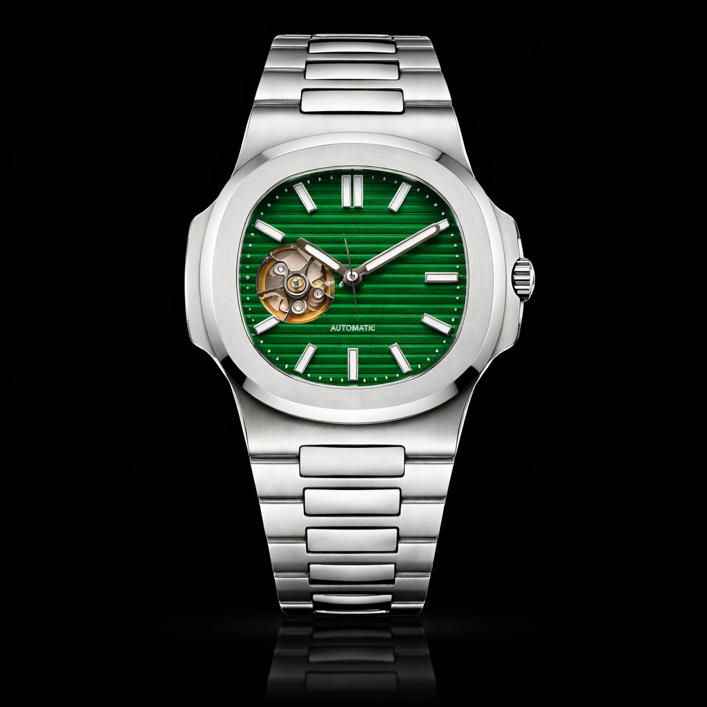 Nautiko Open Heart Olive Green