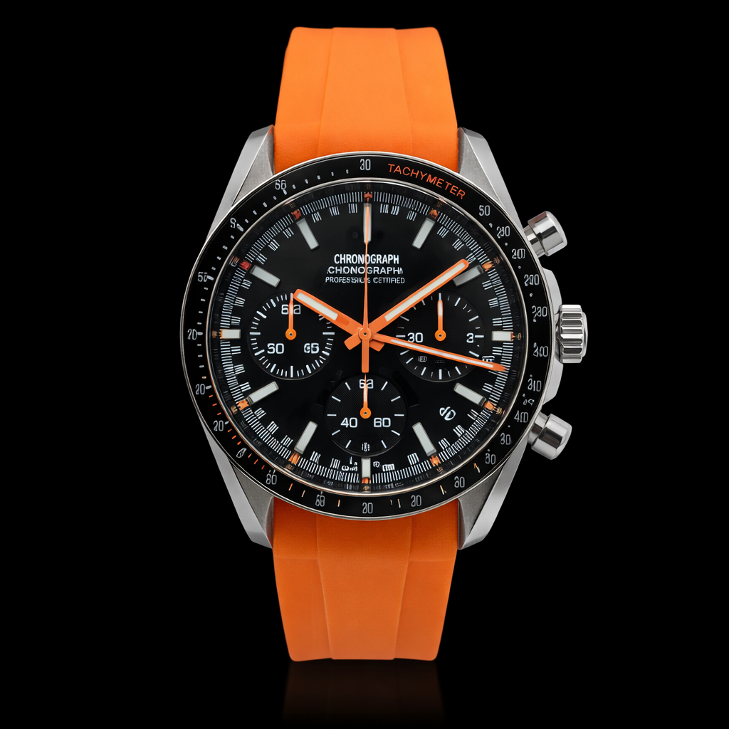 Speedmaster Black Orange Mesh