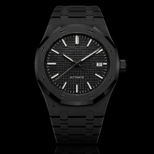 Royal Oak Crono negro caucho