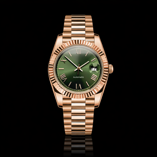 Seidate Rose Gold Green