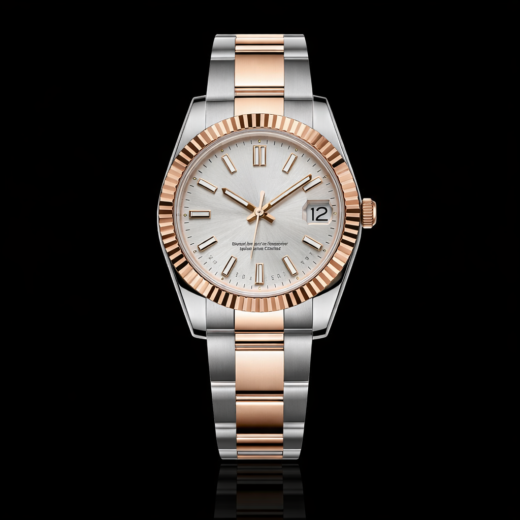 Seikjust Two Tone Silver