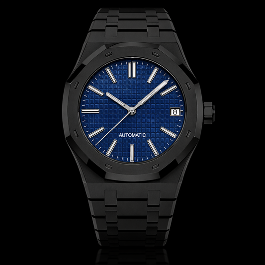 Royal Oak Negro caucho azul